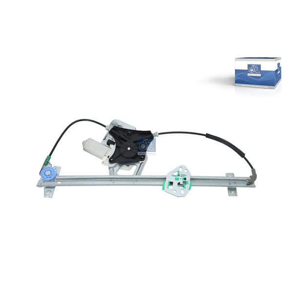 Window regulator، چپ، electrical، with motor 4.63372 DIESEL TECHNIC